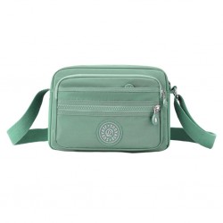 Versatile Nylon Crossbody Bag in Neutral