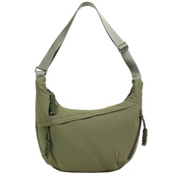 Office Ready Nylon Crossbody Bag in Neutral
