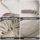 Office Ready Nylon Crossbody Bag in Neutral