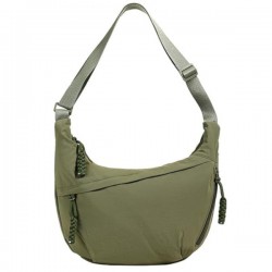 Office Ready Nylon Crossbody Bag in Neutral