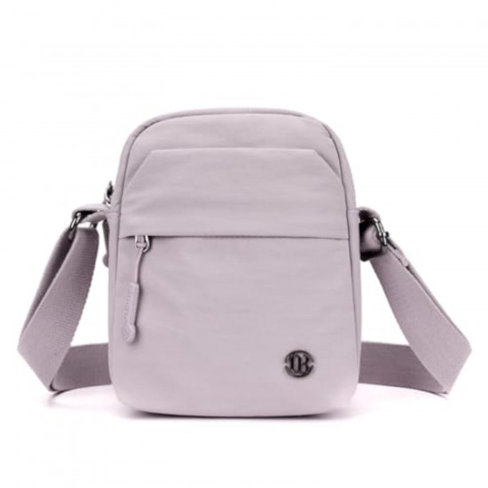 Comfort Fit Nylon Crossbody Bag in Neutral