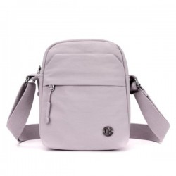 Comfort Fit Nylon Crossbody Bag in Neutral