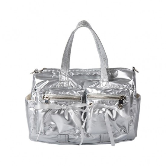 Utility Nylon Crossbody Bag in Neutral