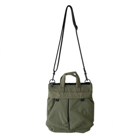 Smart Nylon Crossbody Bag in Neutral