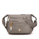 Travel Ready Nylon Crossbody Bag in Neutral
