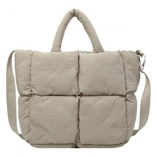 Urban Nylon Crossbody Bag in Neutral