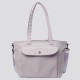 Relaxed Nylon Crossbody Bag in Neutral