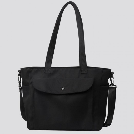 Relaxed Nylon Crossbody Bag in Neutral
