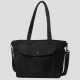 Relaxed Nylon Crossbody Bag in Neutral