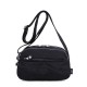 Contemporary Nylon Crossbody Bag in Neutral