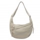 Simple Nylon Crossbody Bag in Neutral