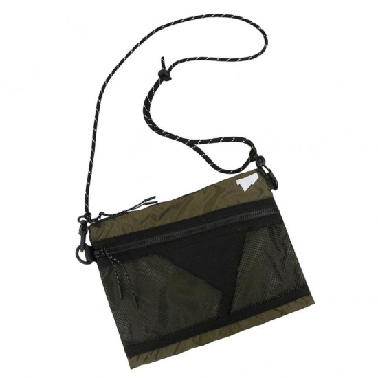 Balanced Nylon Crossbody Bag in Neutral