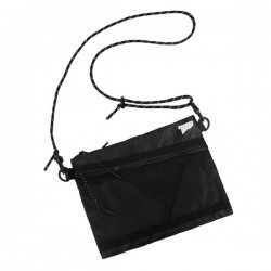 Balanced Nylon Crossbody Bag in Neutral