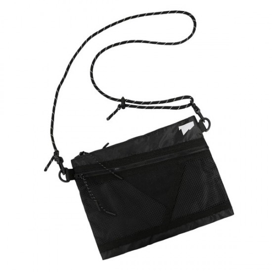 Balanced Nylon Crossbody Bag in Neutral