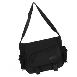 Elegant Nylon Crossbody Bag in Neutral
