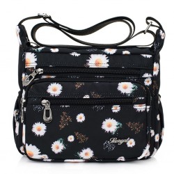 Refined Nylon Crossbody Bag in Neutral