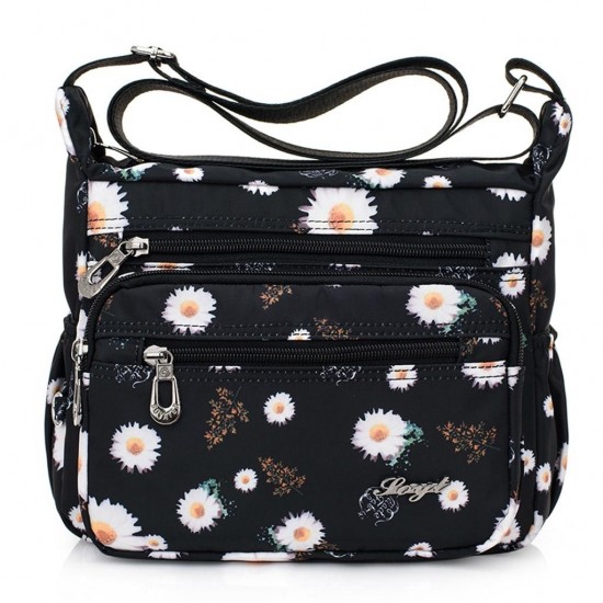 Refined Nylon Crossbody Bag in Neutral