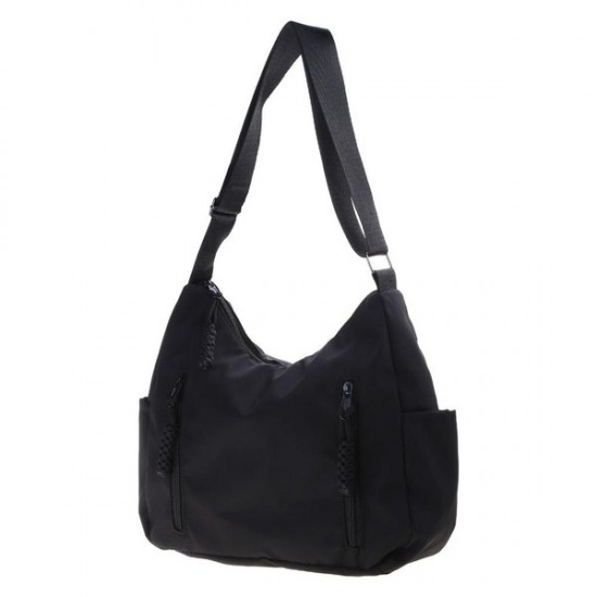 Casual Nylon Crossbody Bag in Neutral