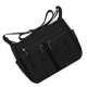 Durable Nylon Crossbody Bag in Neutral