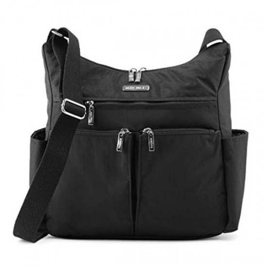 Light Carry Nylon Crossbody Bag in Neutral