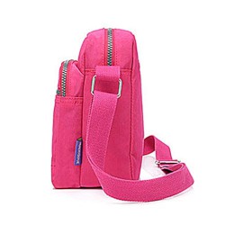 Modern Classic Nylon Crossbody Bag in Neutral