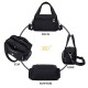 Smooth Nylon Crossbody Bag in Neutral