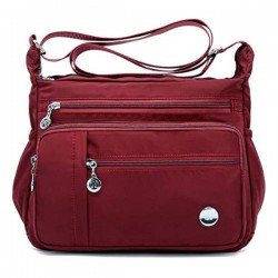 Classic Nylon Crossbody Bag in Neutral