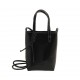 Textured Commuter Handbag in Neutral