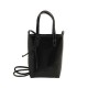 Textured Commuter Handbag in Neutral
