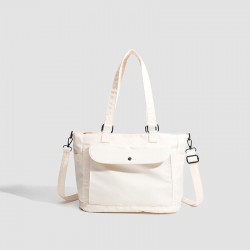 Polished Commuter Handbag in Neutral