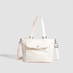 Polished Commuter Handbag in Neutral