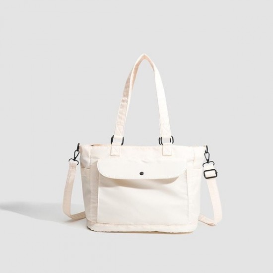 Polished Commuter Handbag in Neutral