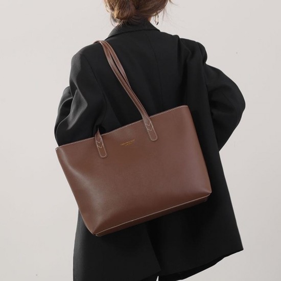 Daily Commuter Handbag in Neutral