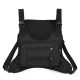 Minimal Nylon Crossbody Bag in Neutral