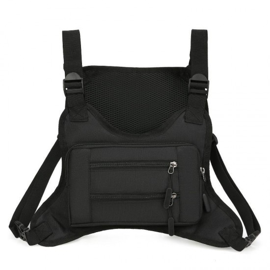 Textured Nylon Crossbody Bag in Neutral