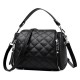 Travel Ready Leather Bucket Bag in Neutral