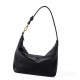 Clean Line Leather Bucket Bag in Neutral