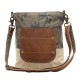 Weekend Leather Bucket Bag in Neutral